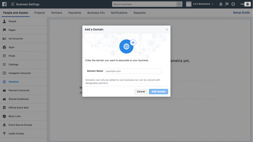How to verify business manager account on facebook