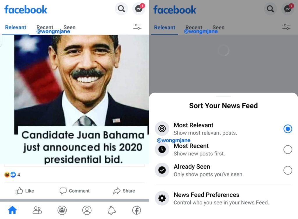 Facebook Is Testing New Post Filtering In News Feed Newsfeed Org