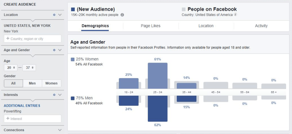 Facebook Audience Demographics