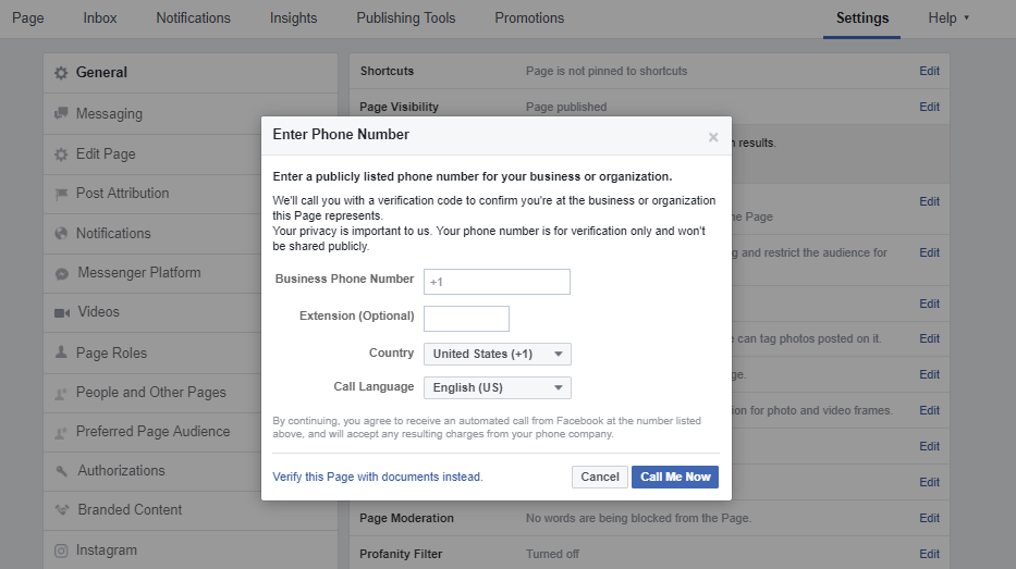 How To Verify Your Facebook Page Or Profile Newsfeed Org