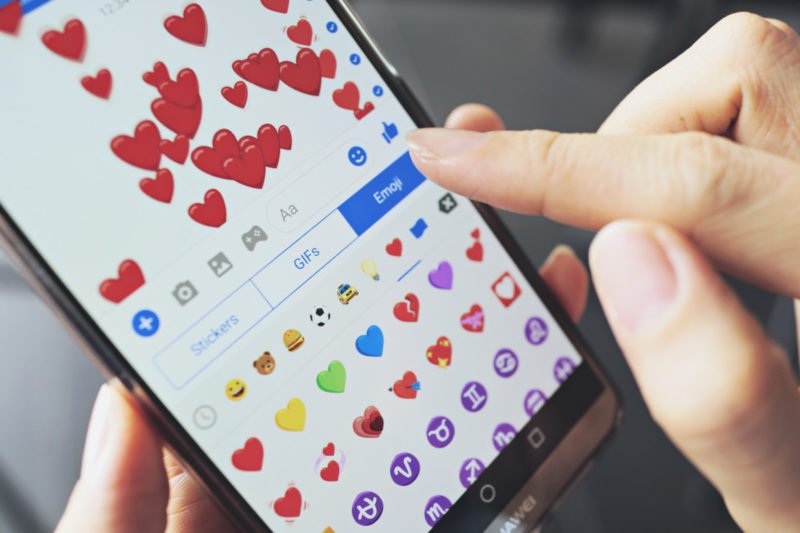 Facebook campaign for Valentine's day