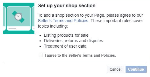 No Website? use the Shop Section on your Facebook Page!