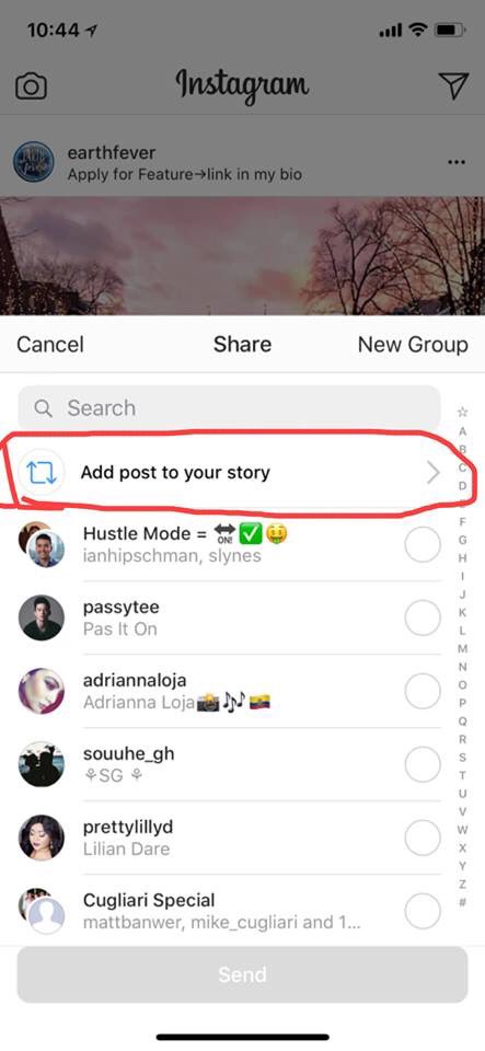 Instagram Tests A Feature That Lets You Share Stories In Stories Newsfeed Org