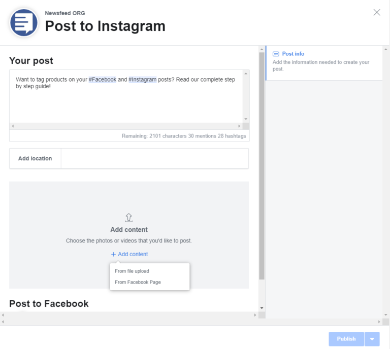 How to use Facebook's Creator Studio to post and schedule posts to ...