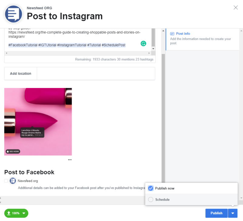 How to use Facebook's Creator Studio to post and schedule posts to ...