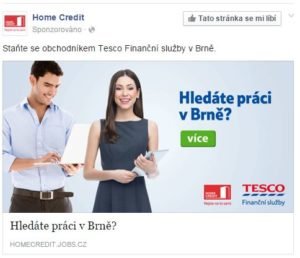 Nevhodný příspěvek od Home Creditu