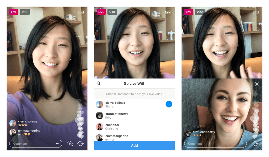 Instagram wants you to “Go Live” with a friend | Newsfeed.org